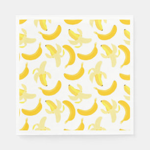 Serviette En Papier Motif de banane