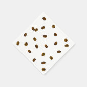 Serviette En Papier Motif de café (Coin)