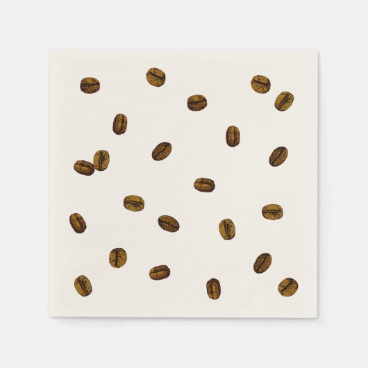 Serviette En Papier Motif de café (Devant)