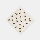 Serviette En Papier Motif de café (Coin)