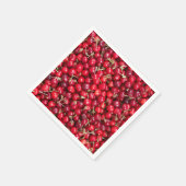 Serviette En Papier Motif de cerise douce (Coin)