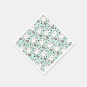 Serviette En Papier Motif de chats Unicorn à main mignonne (Coin)