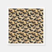 Serviette En Papier Motif de chauves-souris (Devant)