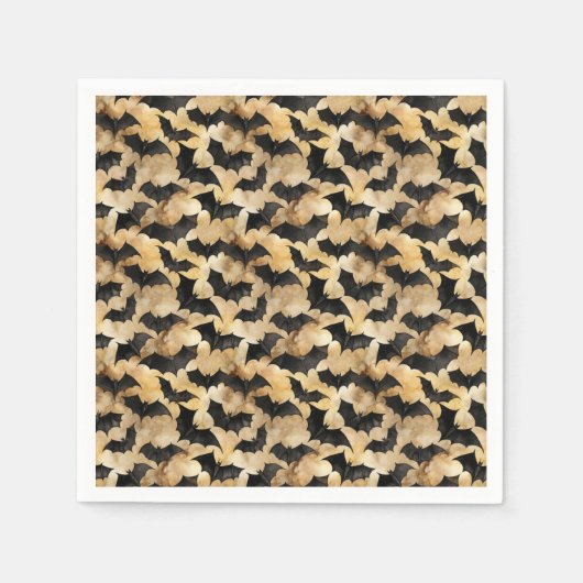 Serviette En Papier Motif de chauves-souris (Devant)
