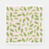 Serviette En Papier Motif de courgette d'été Zucchini Courgette (Devant)