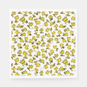 Serviette En Papier Motif de design classique Woodstock (Devant)