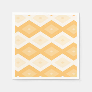 Serviette En Papier Motif de diamant jaune
