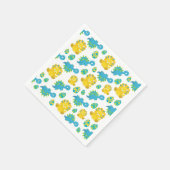 Serviette En Papier Motif De Dinosaures, Dinosaures Mignons, Baby Dino (Coin)