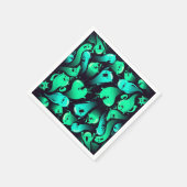 Serviette En Papier Motif de fantôme (Coin)