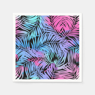 Serviette En Papier Motif de feuilles
