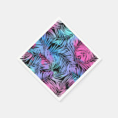 Serviette En Papier Motif de feuilles (Coin)