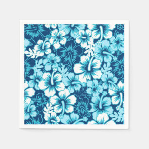 Serviette En Papier Motif de fleurs