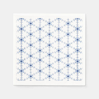 Serviette En Papier Motif de flocon de diamant