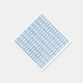 Serviette En Papier Motif de goutte de monogramme (Coin)