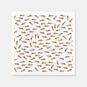 Serviette En Papier Motif de jolies fourmis