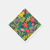 Serviette En Papier Motif de jungle (Coin)