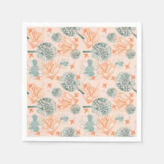 Serviette En Papier Motif de la félicité botanique
