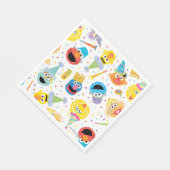 Serviette En Papier Motif de la fête des Pals sésame Crayon (Coin)