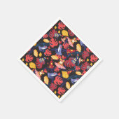 Serviette En Papier Motif De La Grenouille Amoureuse (Coin)