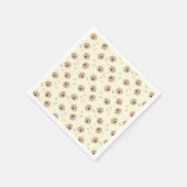 Serviette En Papier Motif de l'épreuve de Pâques Bunny (Coin)