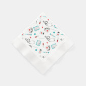 Serviette En Papier Motif de l'équipement infirmière service serviette (Coin)