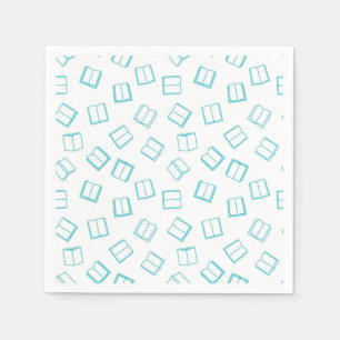 Serviette En Papier Motif de livre