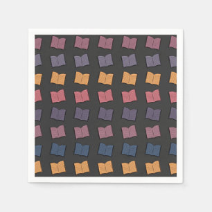 Serviette En Papier Motif de livre