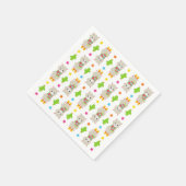 Serviette En Papier Motif De Llamas, Cute Llamas, Alpacas, Cactus (Coin)