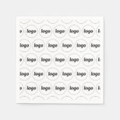 Serviette En Papier Motif de logo simple (Devant)