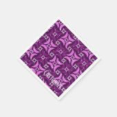 Serviette En Papier Motif de lune rose mystique (Coin)