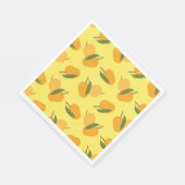 Serviette En Papier motif de mangue juteuse (Coin)