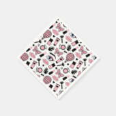 Serviette En Papier Motif de maquillage (Coin)