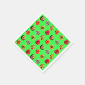 Serviette En Papier Motif de masque de cool (Coin)