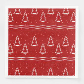 Serviette En Papier Motif de Noël 116 (Devant)