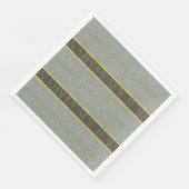 Serviette En Papier Motif de Noël Earth Tones #35b ID1009 (Coin)