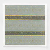 Serviette En Papier Motif de Noël Earth Tones #35b ID1009 (Devant)