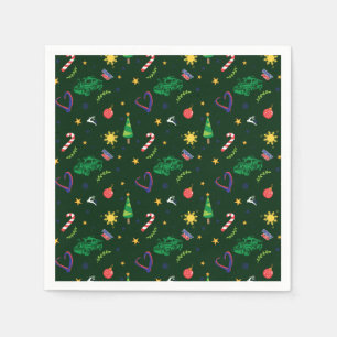 Serviette En Papier Motif de Noël philippin Pinoy Ako