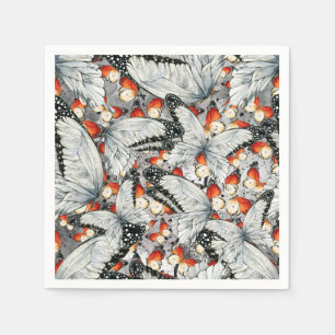 Serviette En Papier Motif de papillons