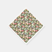 Serviette En Papier Motif de Pâques de Soiree (Coin)