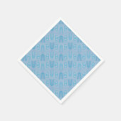 Serviette En Papier Motif de passeport israélien transparent (Coin)