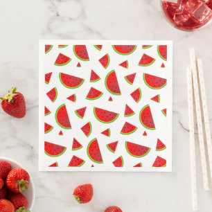 Serviette En Papier Motif de pastèque