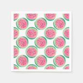 Serviette En Papier Motif de pastèque (Devant)