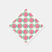 Serviette En Papier Motif de pastèque (Coin)