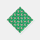 Serviette En Papier Motif de pastèque (Coin)