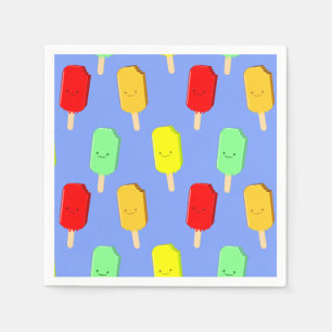 Serviette En Papier Motif de pâte de glace de fruits