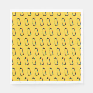 Serviette En Papier Motif de peinture Abstraite Spray
