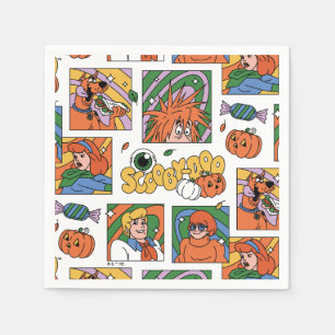 Serviette En Papier Motif de photos Halloween de Scooby-Doo