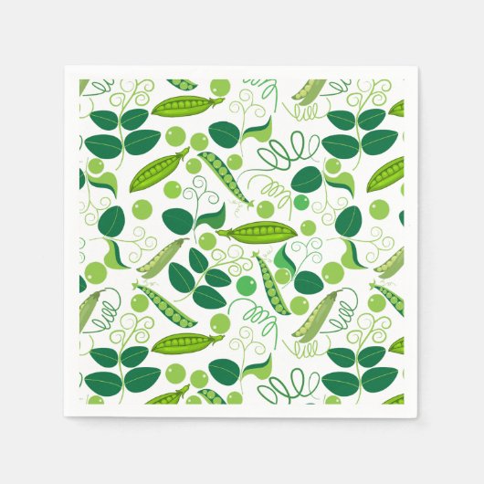 Serviette En Papier Motif de pois 01.bw (Devant)