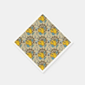 Serviette En Papier Motif de poisson du capitaine de mer (Coin)