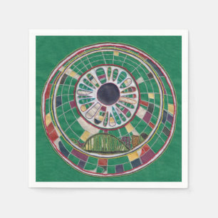 Serviette En Papier Motif de pont